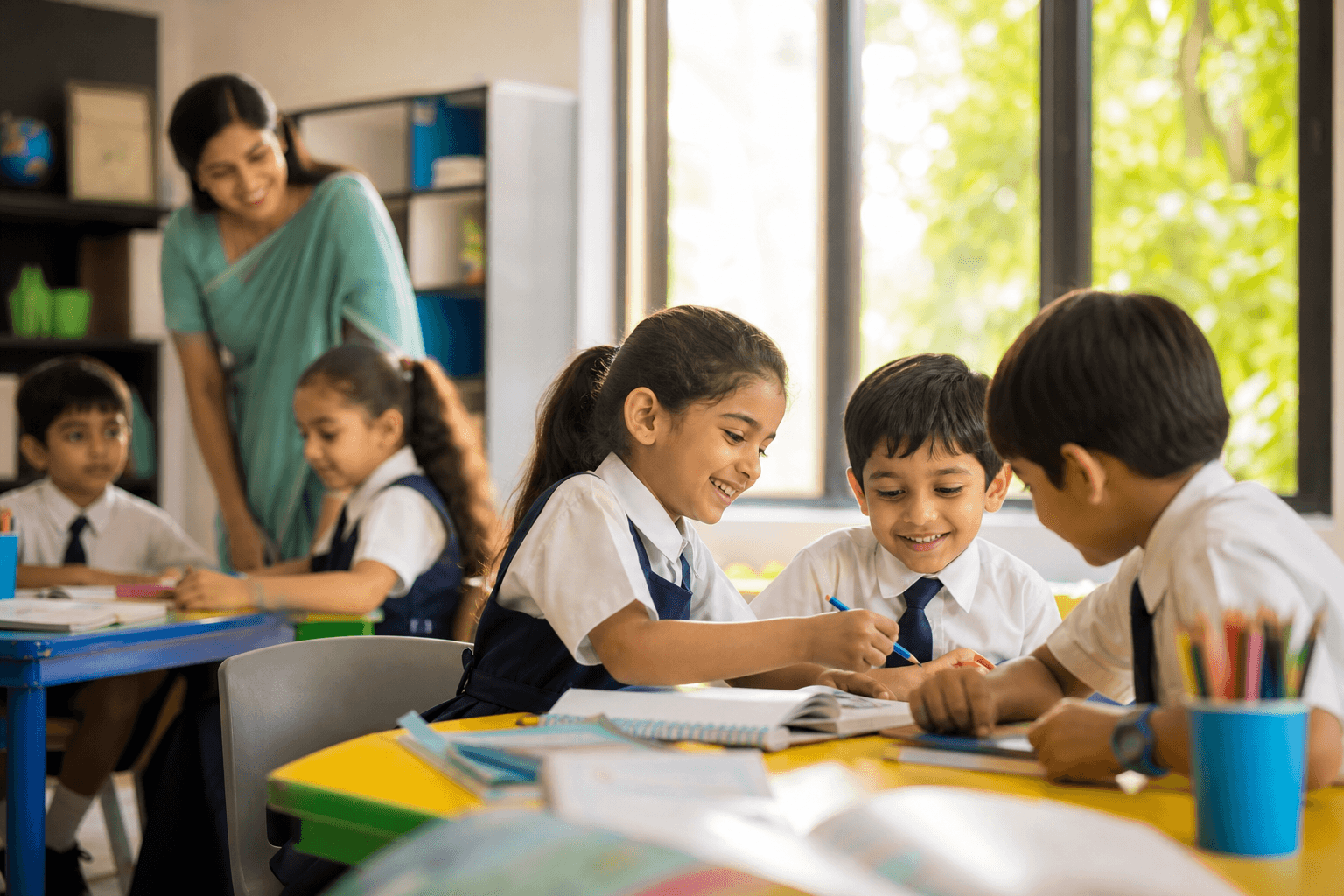 Hero Classroom — Wisdom Concept School, Erragadda