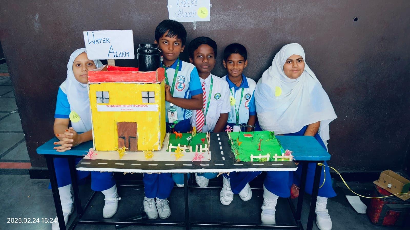 Water Alarm Model — Wisdom Concept School, Erragadda