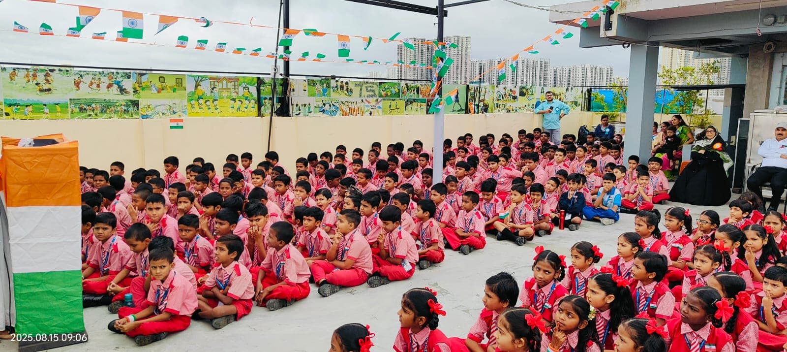 Assembly Hall at Wisdom Concept School, Erragadda