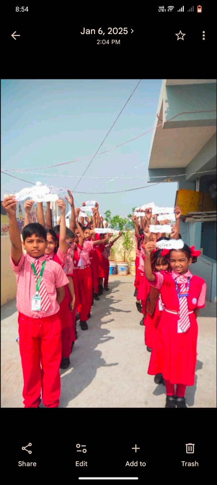 LKG classroom at Wisdom Concept School