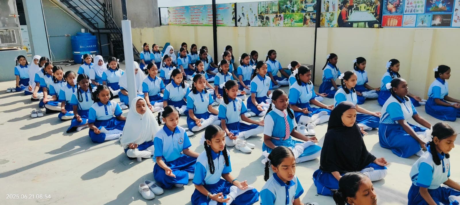 Yoga & Wellness Corner at Wisdom Concept School, Erragadda